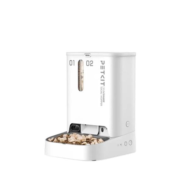 Смарт-годівниця для собак та котів Petkit Yumshare Dual-Hopper With Camera, 5 л