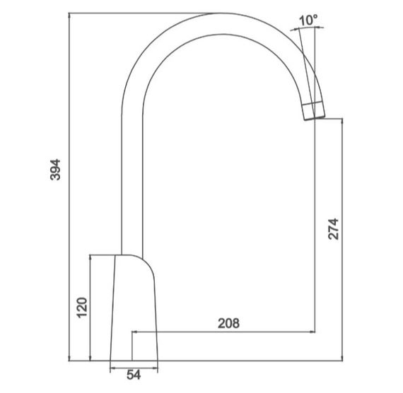 Змішувач для кухні Gappo G4003-6 | Зображення 3