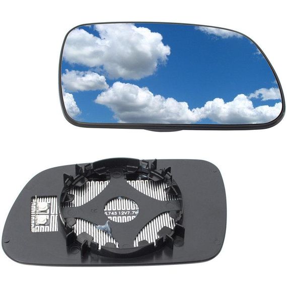 Peugeot 307 01-07 вставка правого дзеркала з підігрівом Дзеркало праве вкладиш Пежо 307 | Зображення 2