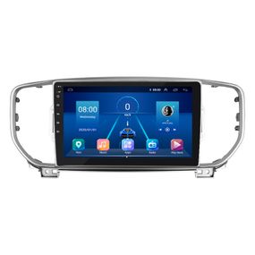 Штатна магнітола 9" Lesko для Kia Sportage IV Рестайлинг 2018-н.в. 6/128Gb 4G Wi-Fi GPS Top Киа