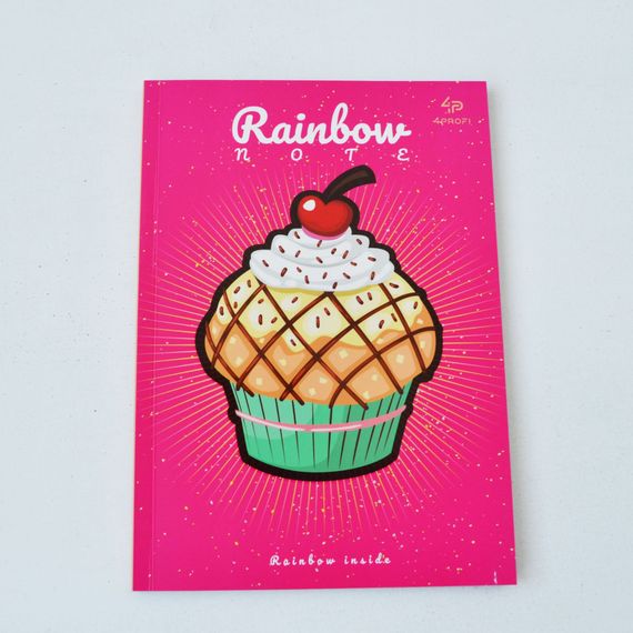 Блокнот 4Profi "Artbook Rainbow " Cake" pink 48 арк. формат А5 901197