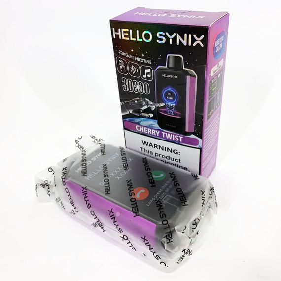 Hello Synix 30000. Вишня (Cherry Twist) | Зображення 1