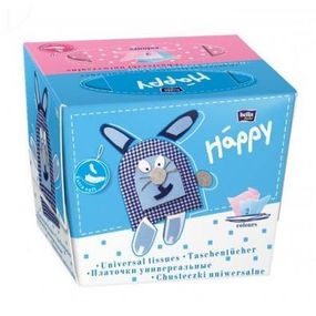 Бумажные Платочки Bella Baby Happy Детские 40 + 40 Шт