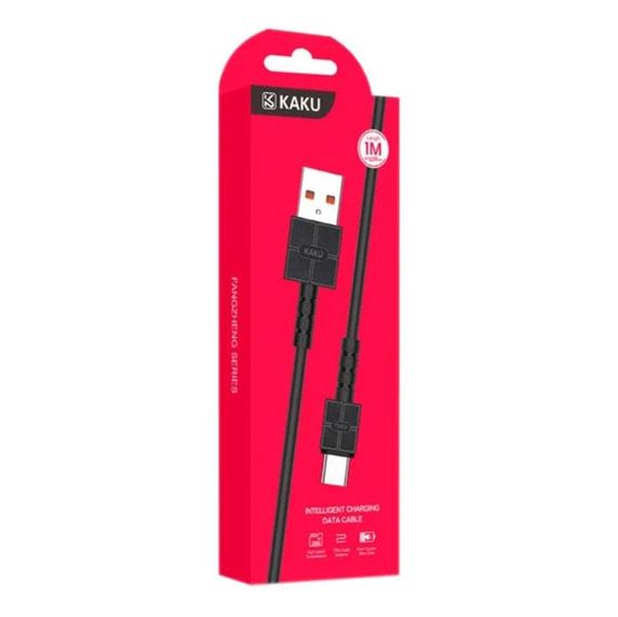 USB кабель Kaku KSC-293 USB - Type-C 1m - Black | Зображення 4