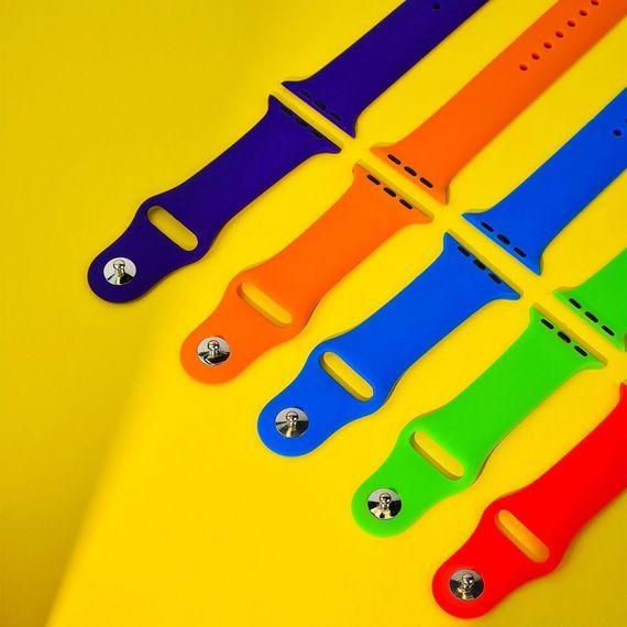 Ремешок для Apple Watch Sport Band 38/40/41 mm (S/M&M/L) 3pcs, ремешок для часов apple, dark olive, Apple Watch, 38/40/41 mm (S/M & M/L) 3pcs | Зображення 4