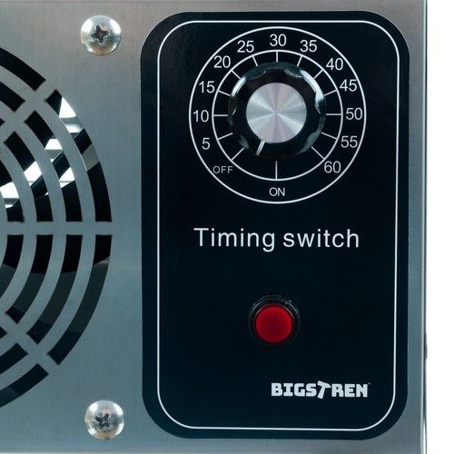 Генератор озону Bigstren 21208 з таймером 1-60 хв, озонатор 20000 мг/год, 120 м2 | Зображення 4