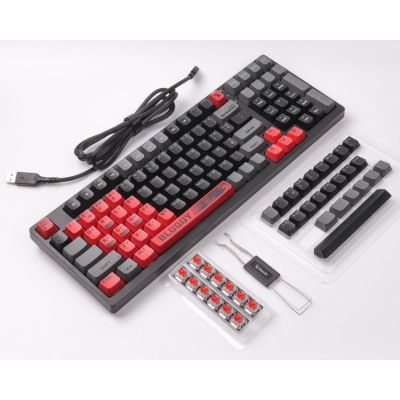 Клавіатура A4Tech Bloody S98 RGB BLMS Red Switch USB Sports Red (Bloody S98 Sports Red) (Bloody S98 Sports Red) | Зображення 7