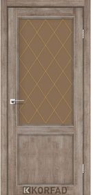 Двері Корфад Classico CL-02 зі штапіком Дуб нордік