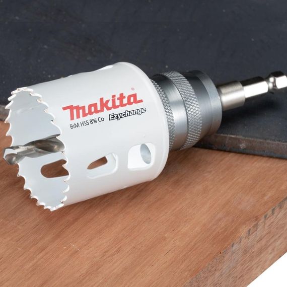 Адаптер для коронок Ezychange з центровим свердлом TCT 105 мм Makita E-06959 | Зображення 7