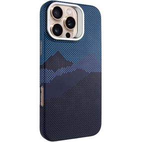 TPU чохол Pixel Craft with Magnetic Fit для Apple iPhone 16 Pro (6.3") Mountain Blue