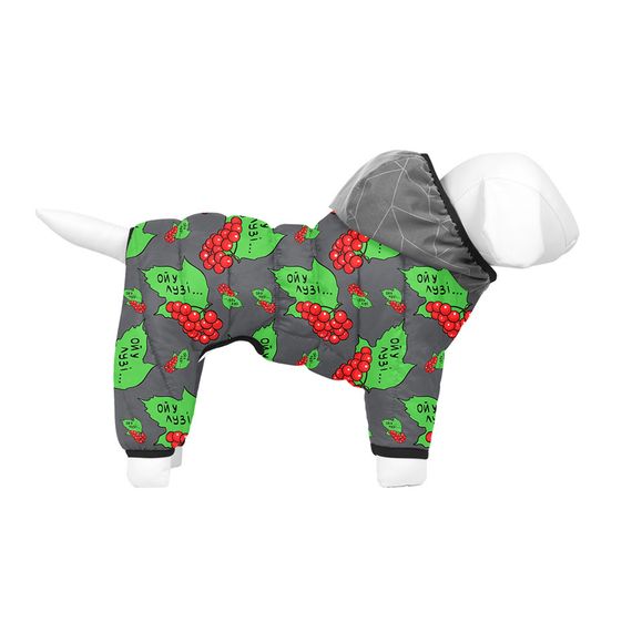 Комбінезон для собак WAUDOG Clothes малюнок "Калина", XS25, В 36-38 см, С 24-26 см | Зображення 3