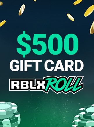 RBLXRoll Gift Card 500 USD - RBLXRoll Key - GLOBAL