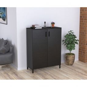 Тумба офисная Loft Design LT-900-1200 антрацит венге