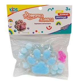 Антистрес Сквіш "М'які котячі лапки" CKS-FB-60971_3 блакитна