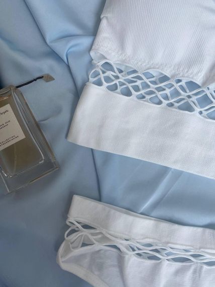 Женский комплект нижнего белья 2429/1 XL Белый | Зображення 2