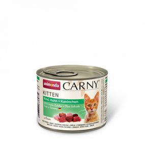 Корм Animonda Carny Kitten з яловичиною, куркою та кроликом для кошенят 200 гр