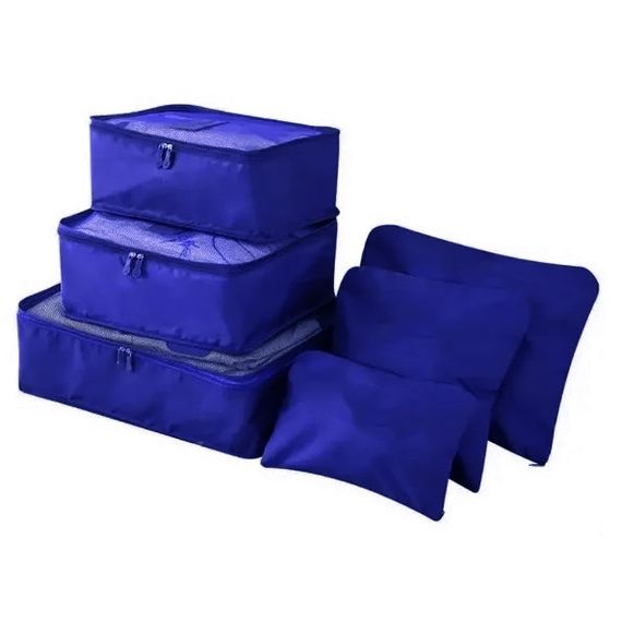 Набор дорожных органайзеров для вещей XF-537 6 шт | Зображення 1