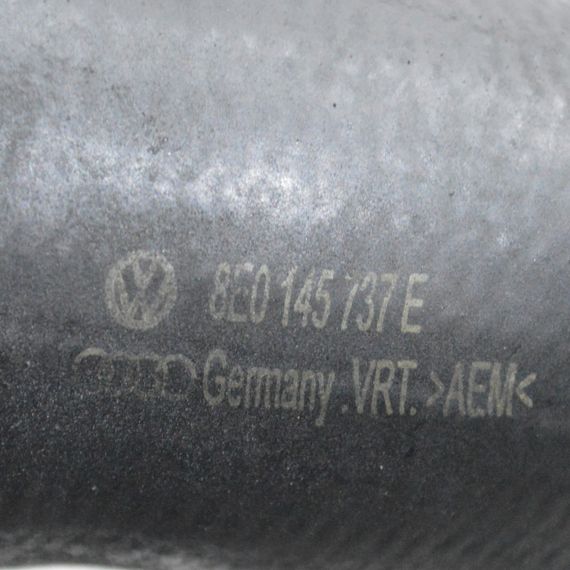 Патрубок інтеркуллера 1.9 TDI 2.0 TDI Audi A4 B7 шланг інтеркулера Ауді а4 б7 8E0145737E | Зображення 3