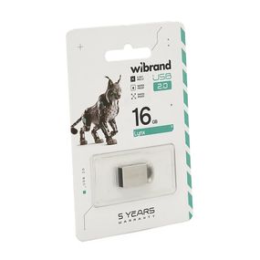 Флеш-накопичувач Mibrand Lynx,USB 2.0.16GB,Metal Design,Blister