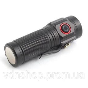 Кишеньковий тактичний ліхтар W5182-3XHP360, LED ліхтар потужний на вулицю Ручний cob KA-25