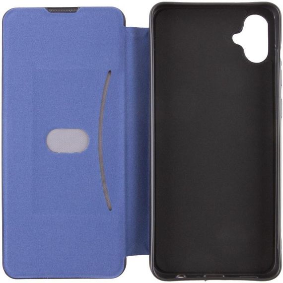 Шкіряний чохол-книжка Belora для Samsung Galaxy A06 Black Midnight Blue | Зображення 1
