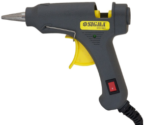 Пістолет термоклейовий d8мм 20W з вимикачем SIGMA