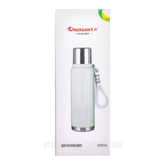 Термос Enjoy з нержавіючої сталі 600 мл чорний HP-14-9B | Зображення 3