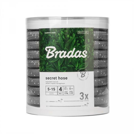 Шланг для поливу Bradas SECRET HOSE 10-30 м WSCH1030GY | Зображення 2