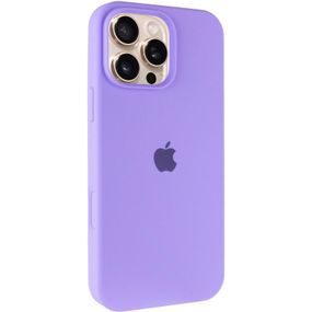Чохол Silicone Case Full Protective (AA) для Apple iPhone 16 Pro Max (6.9") Бузковий / Dasheen