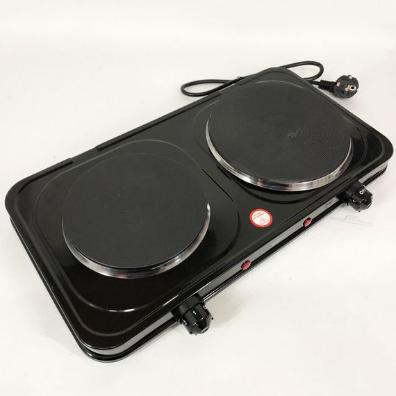 Плита электро для домашнего приготовления Suntera, Плиты электрические бытовые 2 конфорки TK-15 | Зображення 5