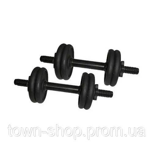 Гантели наборные литые 2 шт по 4,5 кг NE-300-GP005-2