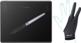 Графический планшет Huion HS64 ,Black (HS64)