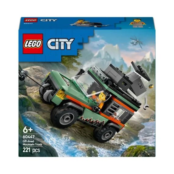 LEGO City, Гірська позашляхова вантажівка 4x4, 60447