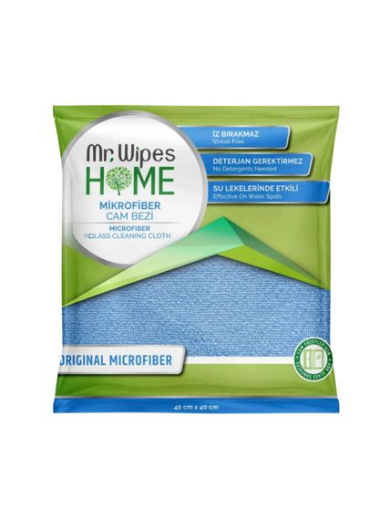 Серветки з мікрофібри для дзеркал та скла Farmasi Mr.Wipes 40*40 2 шт. | Зображення 2