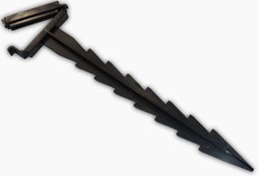 Кілок-заглушка Bradas 21 см для зрошувальної стрічки GOLD SPRAY шириною 50-80 мм 10 шт