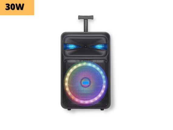 Портативна колонка бумбокс XPRO NDR-Q15 валіза 30Вт, USB, SD, FM радіо, Bluetooth, 1 мікрофон, ДК (MER-15685) | Зображення 1