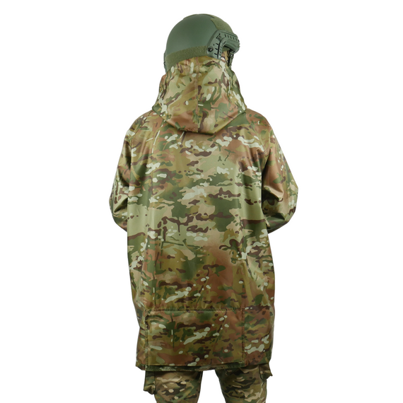 Плащ-дощовик з запаяними швами Kiborg мультикам L | Зображення 2