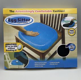 Ортопедическая гелевая подушка для разгрузки позвоночника Egg Sitter