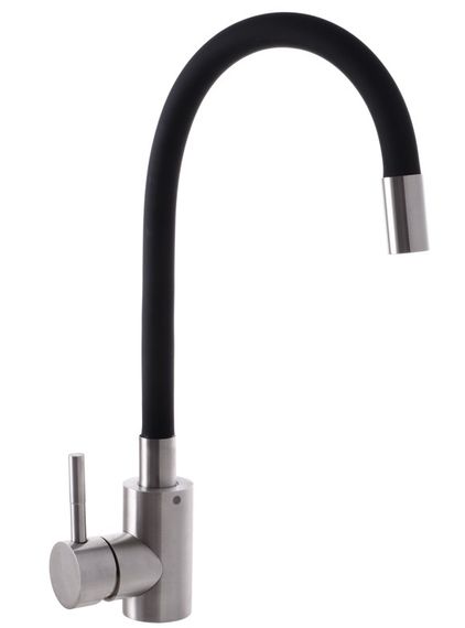 Змішувач для кухні MIXXUS SUS 011 з силіконовим виливом SS2798