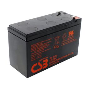 Акумуляторна батарея CSB GPL1272F2, 12V 7,2Ah (151х65х100мм) 2,63кг Q10