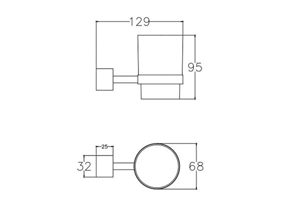 Стакан для зубних щіток ASIGNATURA Delight 75601800 | Зображення 1