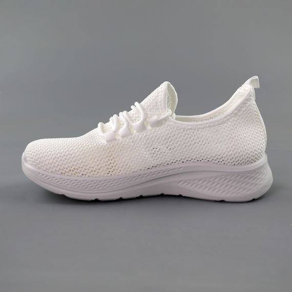 Кросівки жіночі сітка дихаючі 591530 Білі 36 37 38 39 40 41 | Зображення 2