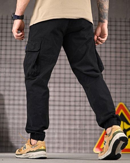 Городские штаны карго Jean black РП7437 | Зображення 4