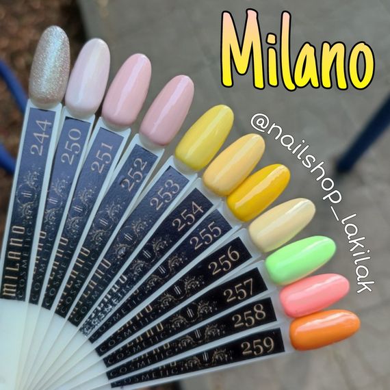 Гель-лак Milano 257 8мл | Зображення 4