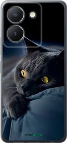 Чохол на Vivo Y27 5G Димчастий кіт "825u-3407-2448"