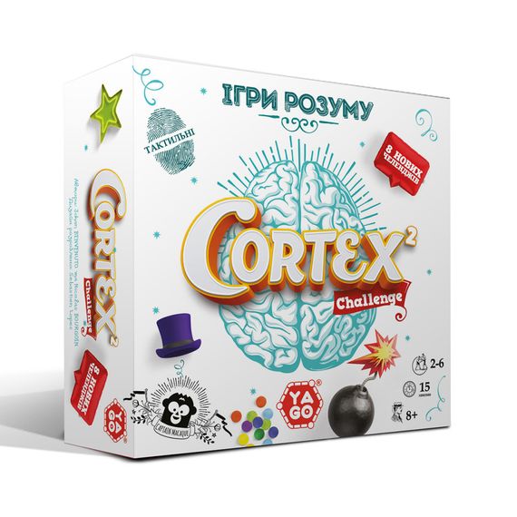 Карточная игра "Cortex 2 Challenge" YaGo 101012918, 90 карточек, 24 фишки