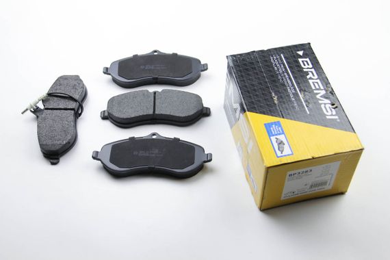 Колодки передні гальмівні Scudo/Expert 07-, Bremsi (BP3283) | Зображення 2