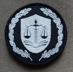 Шеврон Юрист (білий)