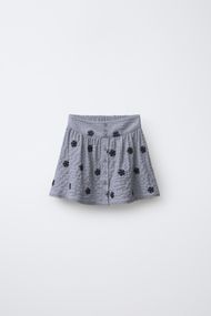 Дитяча спідниця для дівчинки Zara 131 см Сіра (26021003B)
