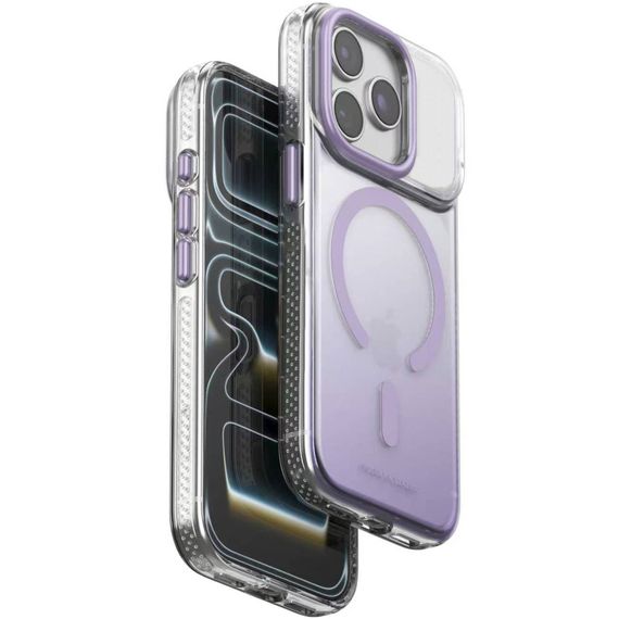 Чохол TPU+PC Puloka Resplendent with Magnetic Fit для Apple iPhone 15 Pro Max (6.7") Purple